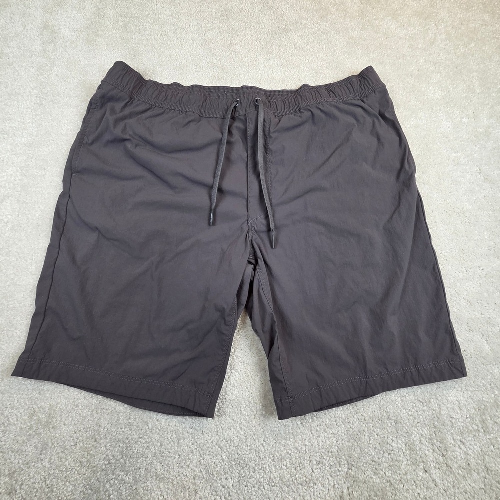 Alaskan Hardgear Duluth Trading Co Mens 40x9 Gray Stretch Shorts Gorpcore Active